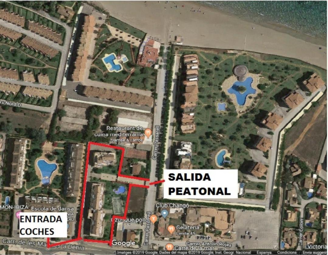 Apartamento Con Wifi A 50M De La Playa Denia Kültér fotó